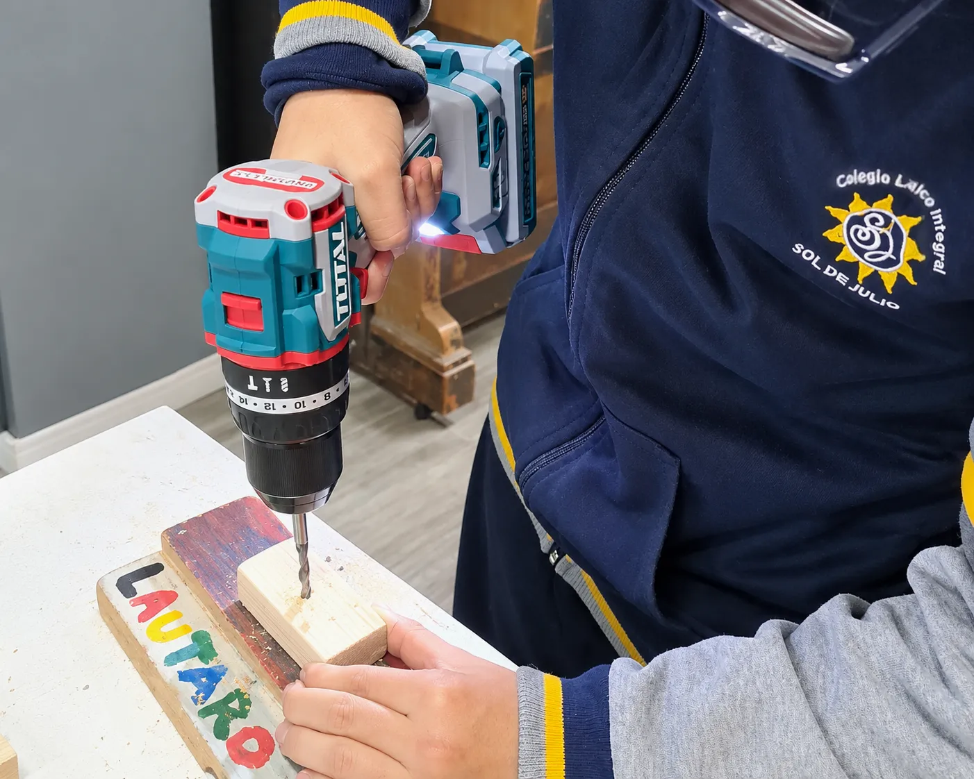 Taladro taller · Secundaria
